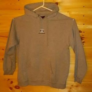 Gray Billabong pull over hoodie